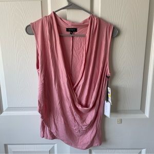 1. State Blush Pink Sleeveless Blouse size M NWT